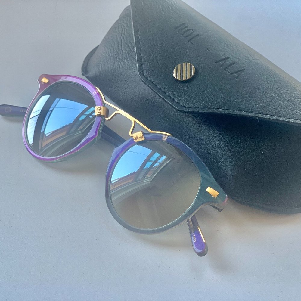*NEW* ST. LOUIS MIRRORED Sunglasses - Opal 24K